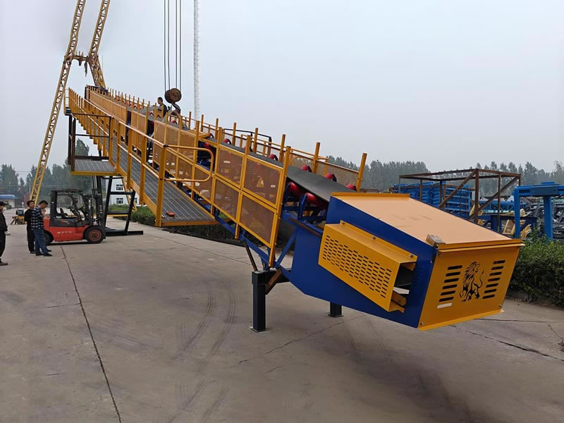 Sand and Gravel Aggregate Belt Conveyor