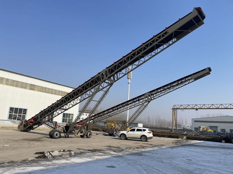 Radial Rotating Belt Conveyor