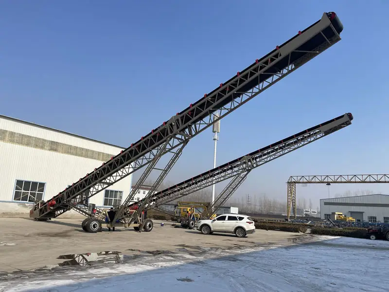 Radial Rotating Belt Conveyor