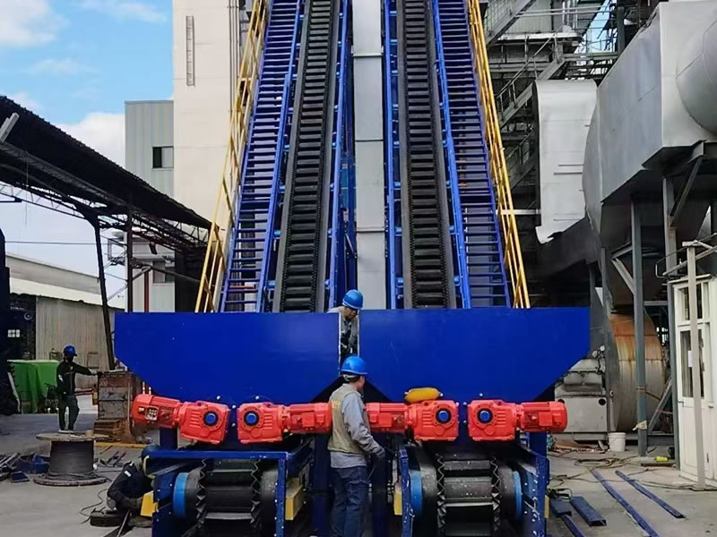 Steep Incline Belt Conveyor